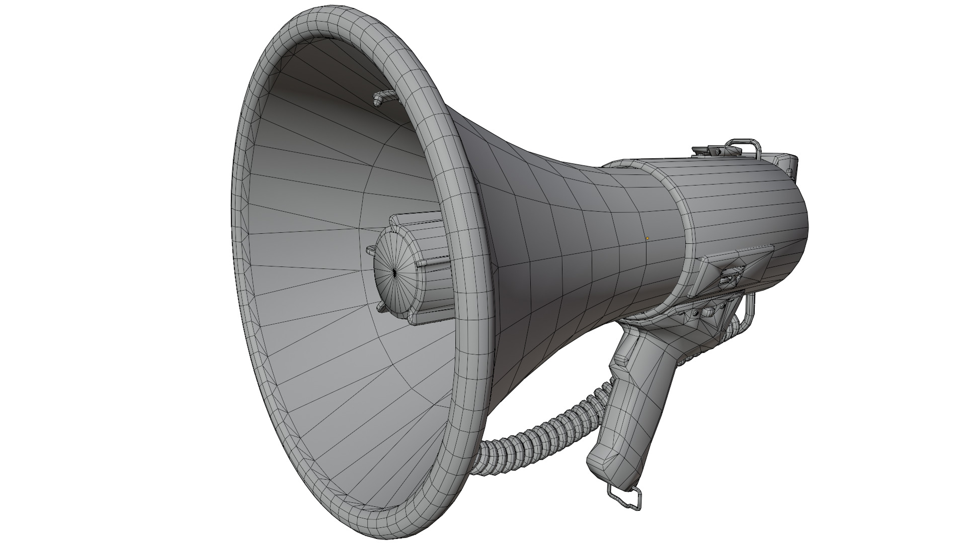 Megaphone 3D model_9