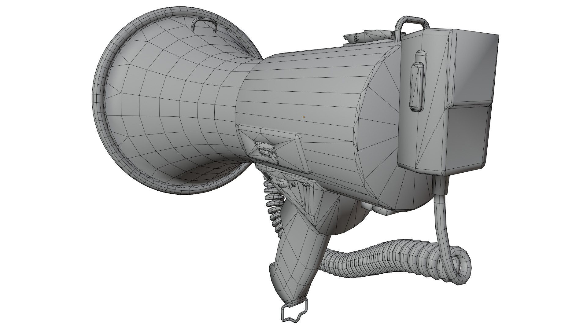 Megaphone 3D model_11