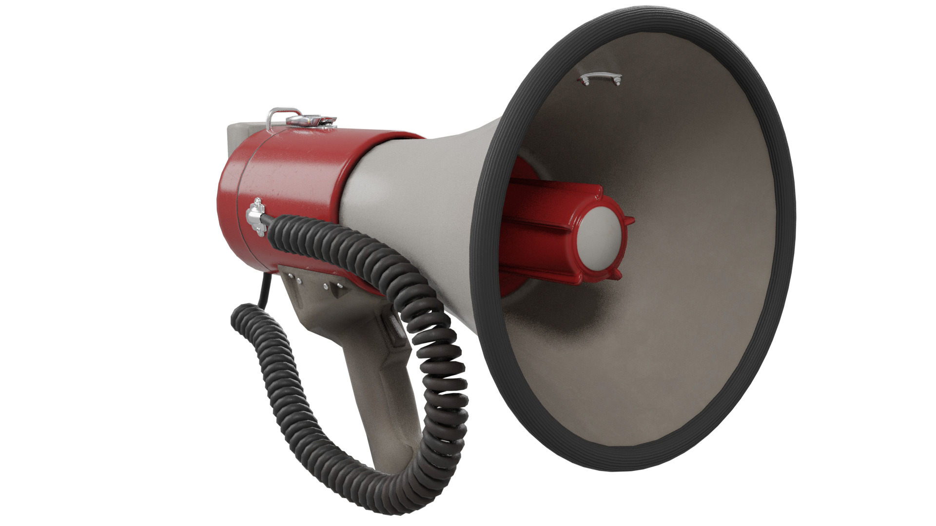 Megaphone 3D model_6