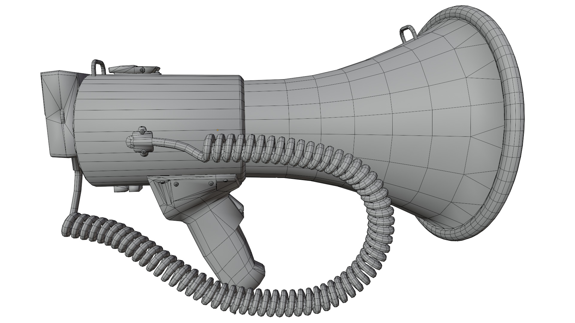 Megaphone 3D model_14