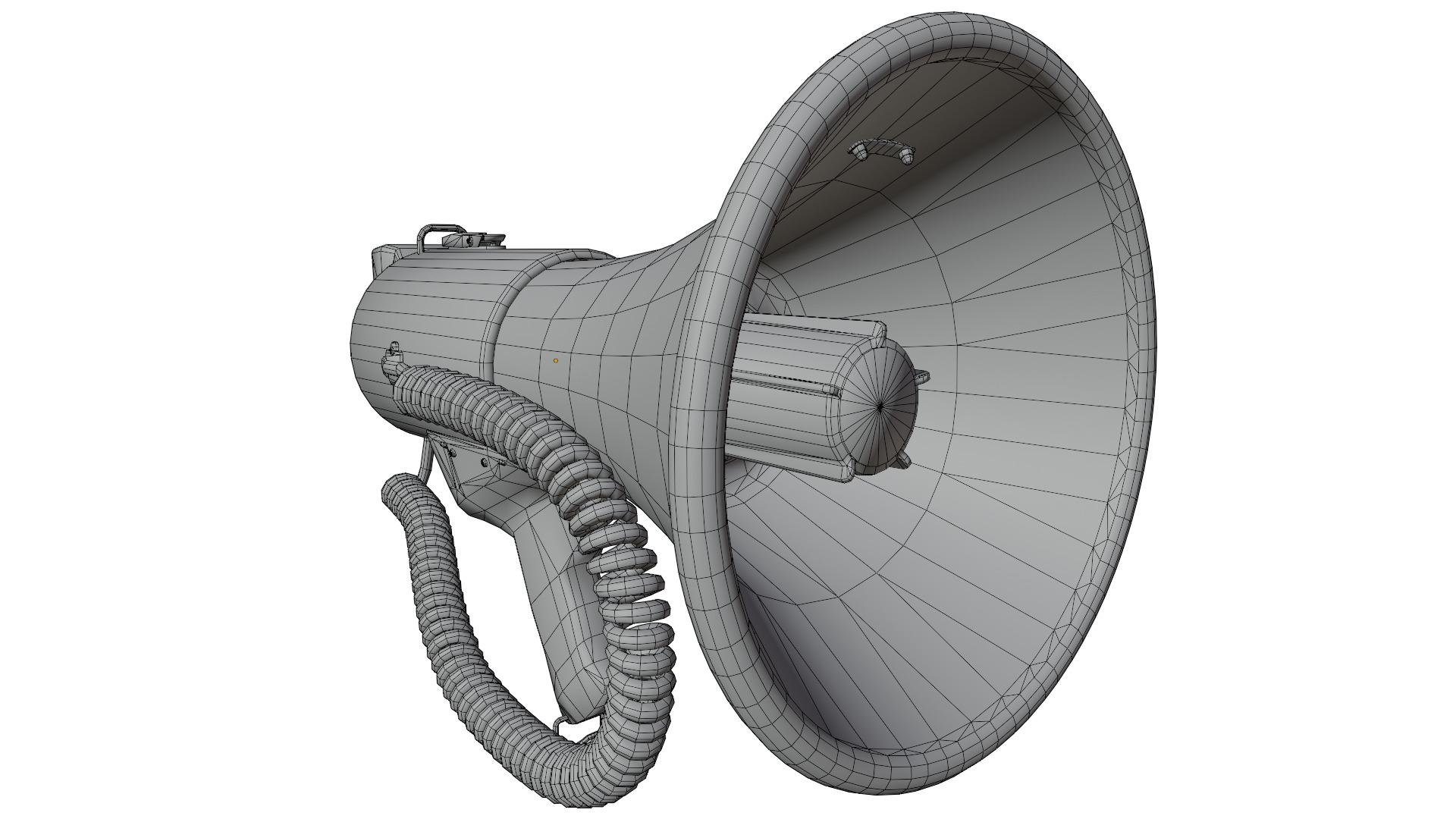 Megaphone 3D model_15