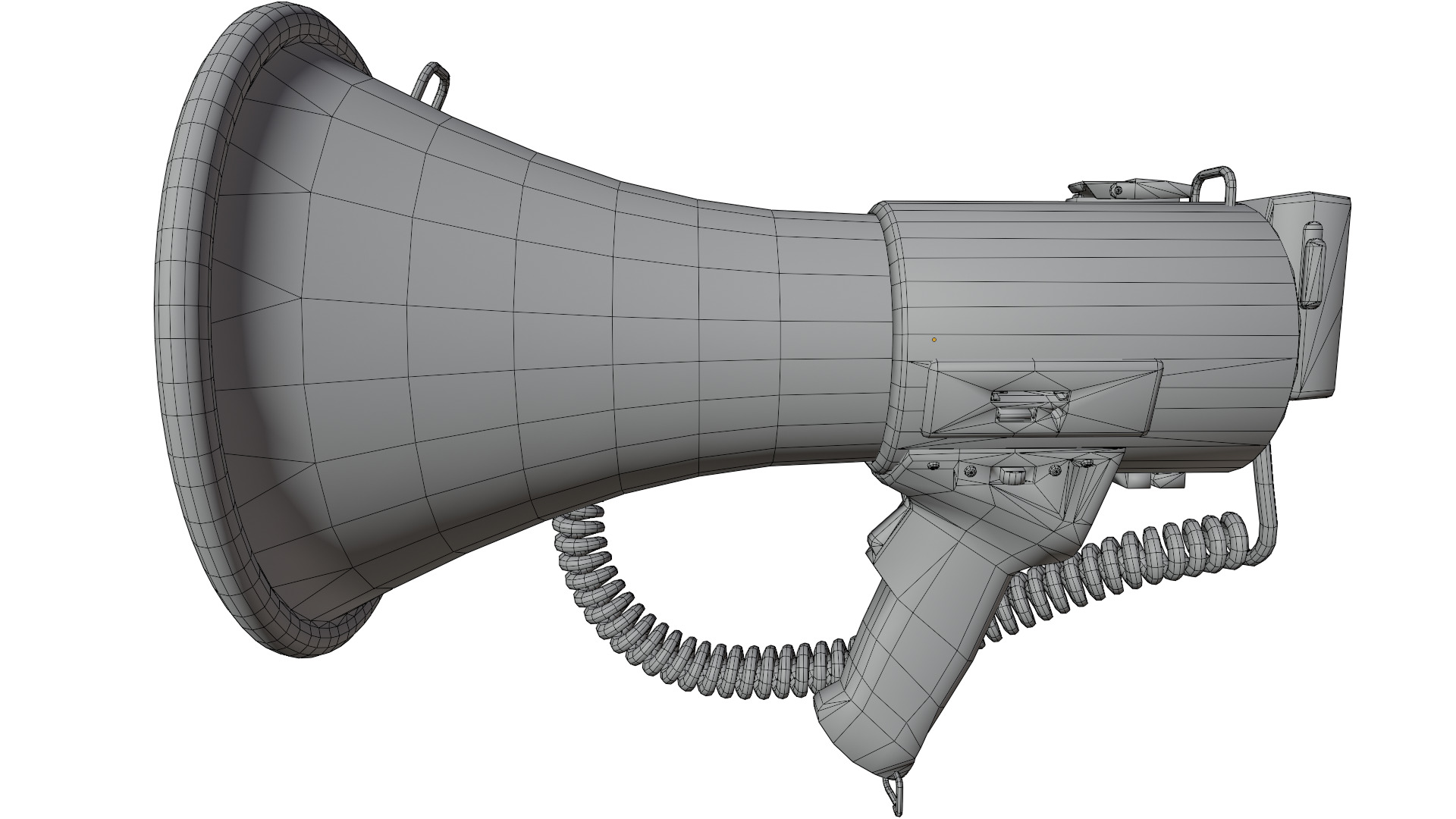 Megaphone 3D model_10
