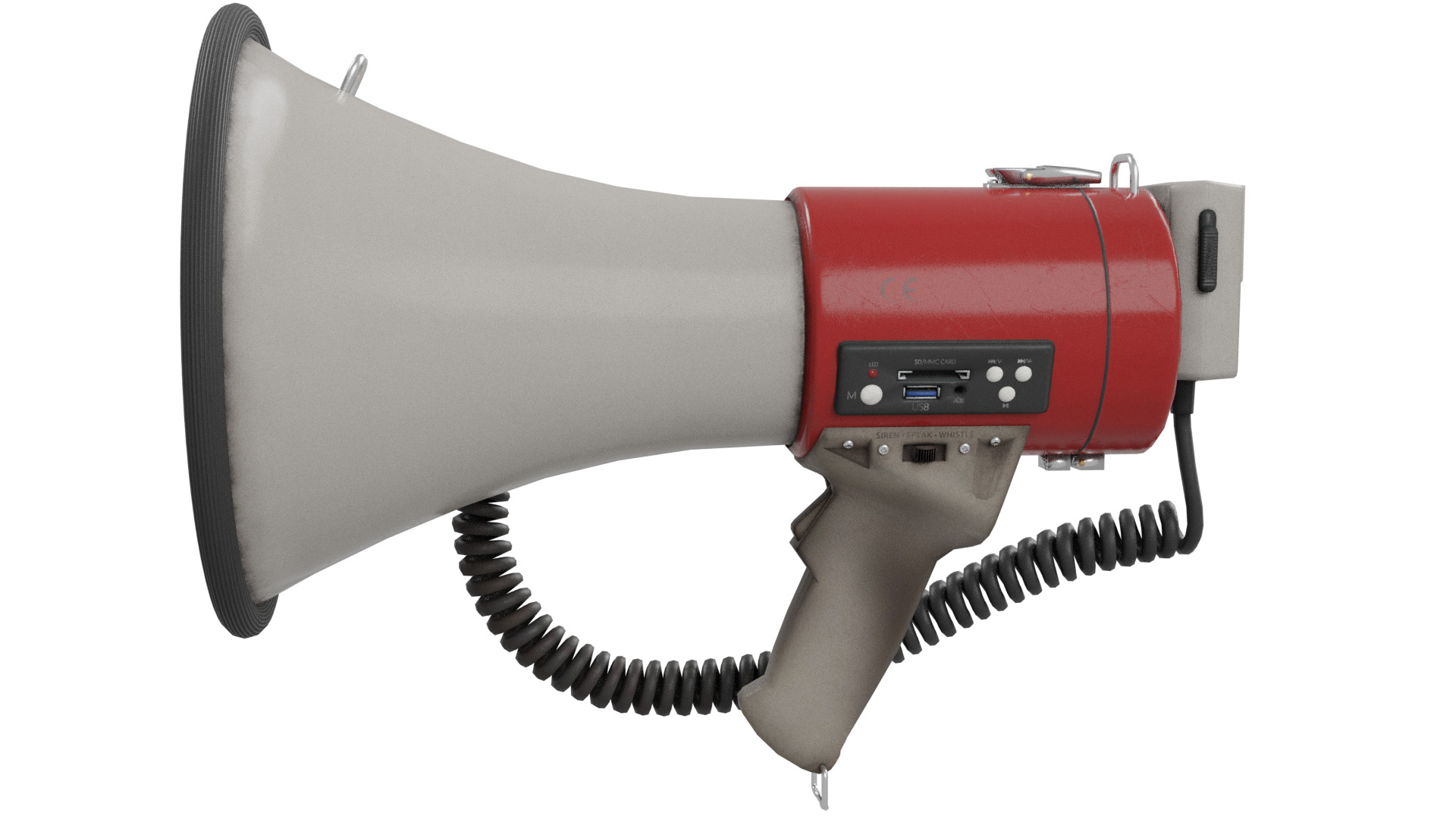 Megaphone 3D model_1