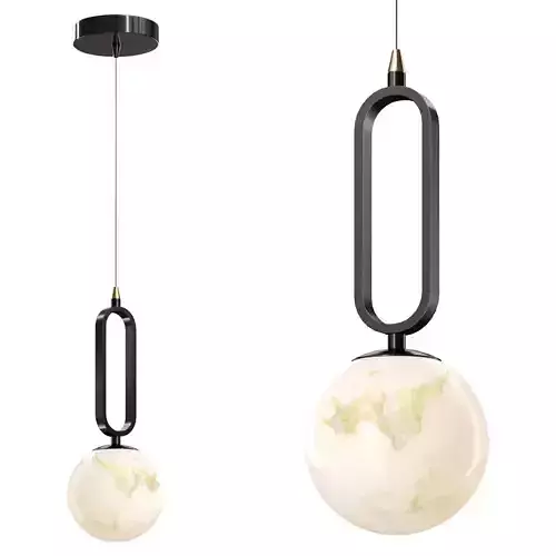 Lampatron VITAL MARBLE pendant light 3D model