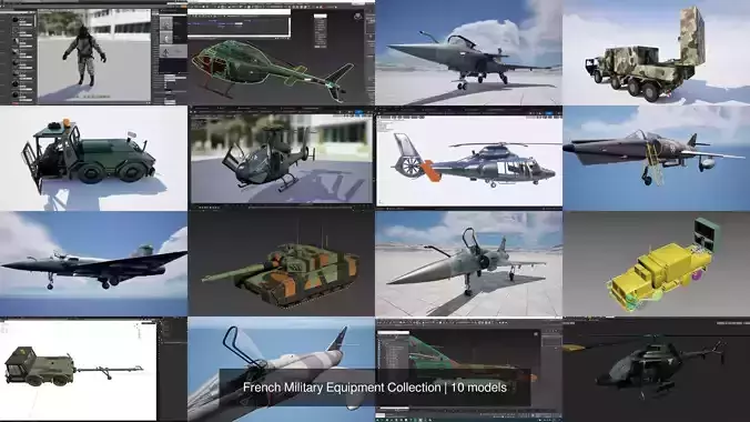 French Military Equipment Collection 