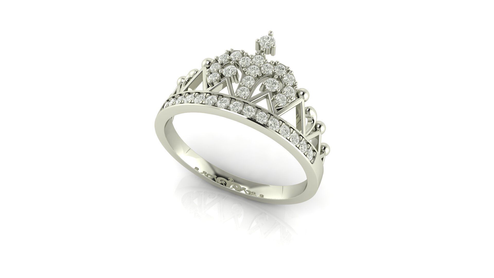 Ring 1051 double size 3D print model_12