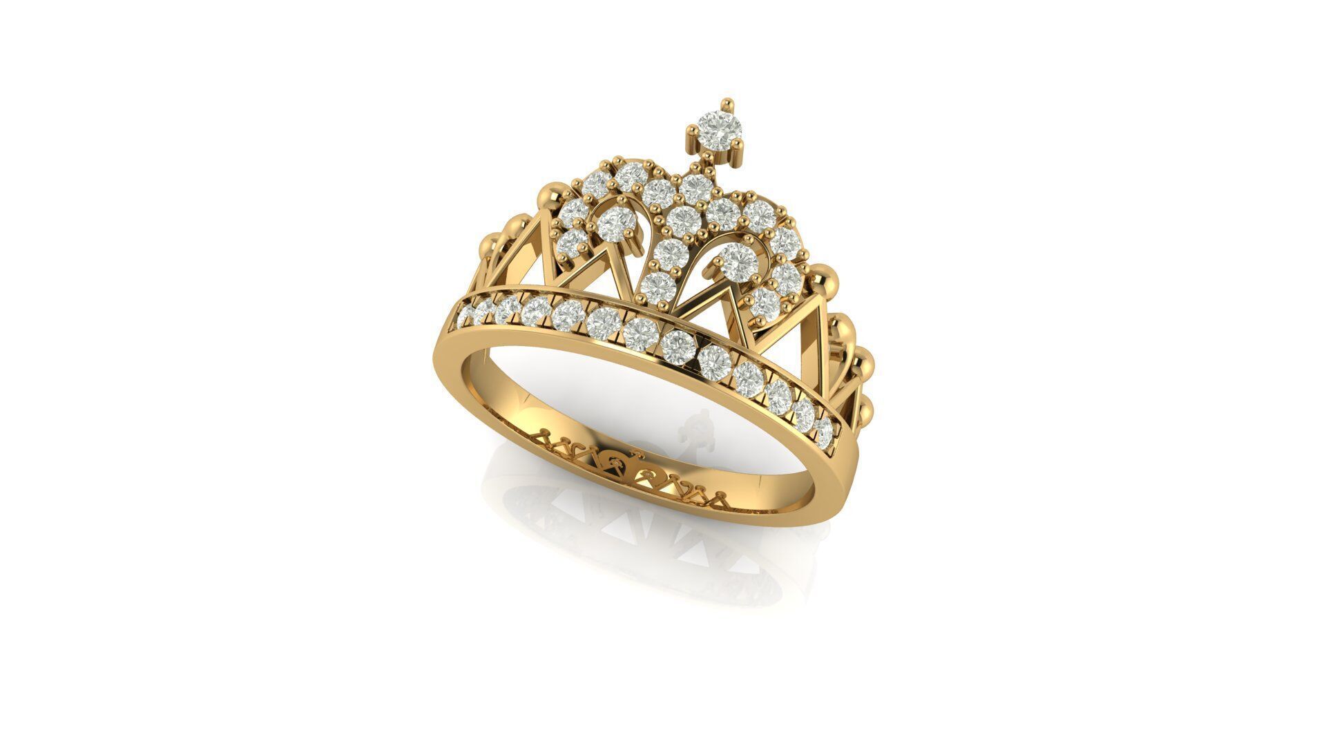 Ring 1051 double size 3D print model_17