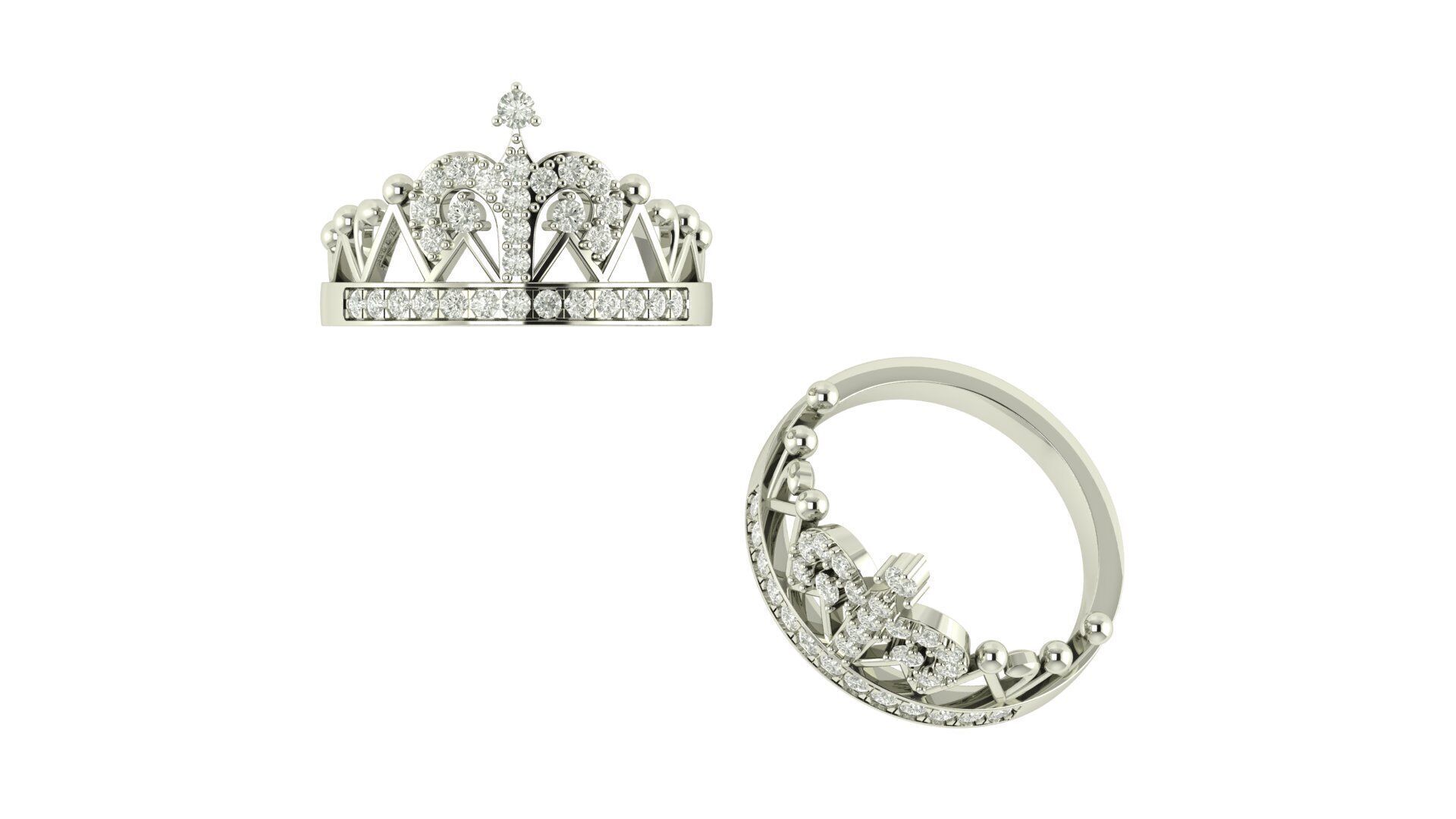 Ring 1051 double size 3D print model_22