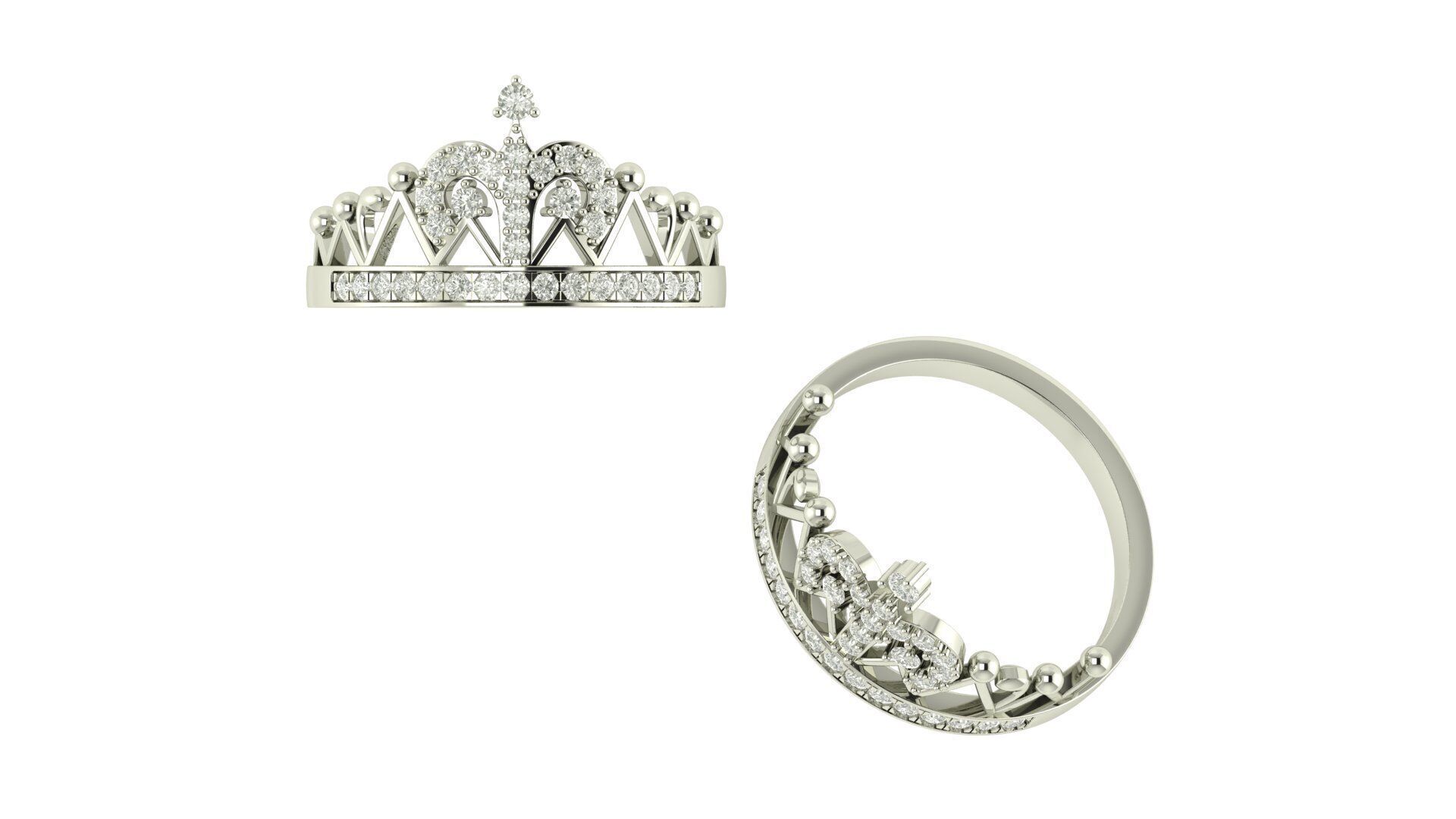 Ring 1051 double size 3D print model_16