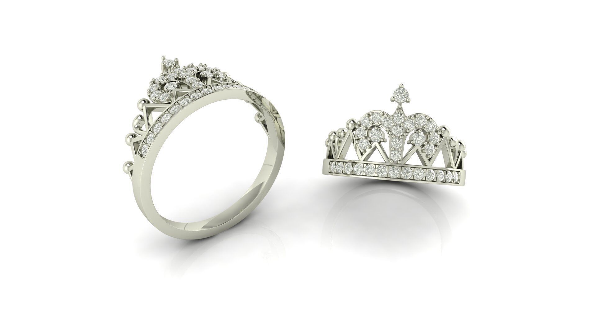 Ring 1051 double size 3D print model_8