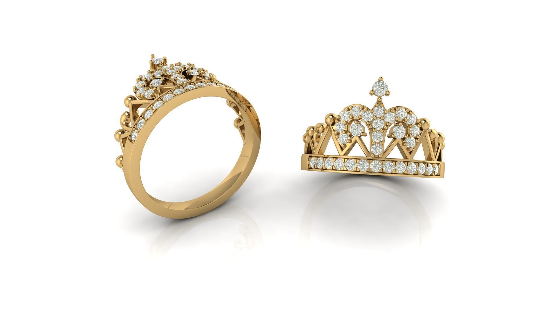 Ring 1051 double size 3D print model_19