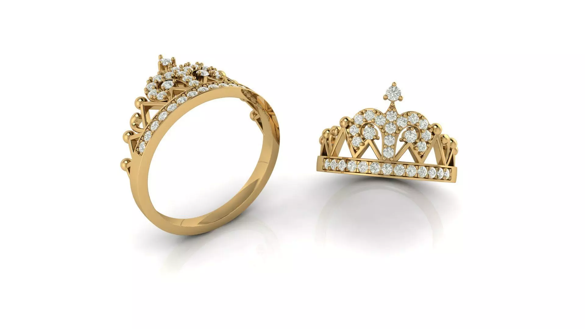 Ring 1051 double size 3D print model_0