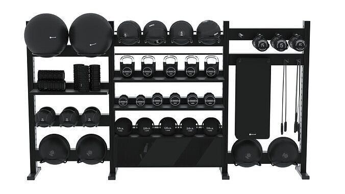 GYM Equipment Rack 3D model