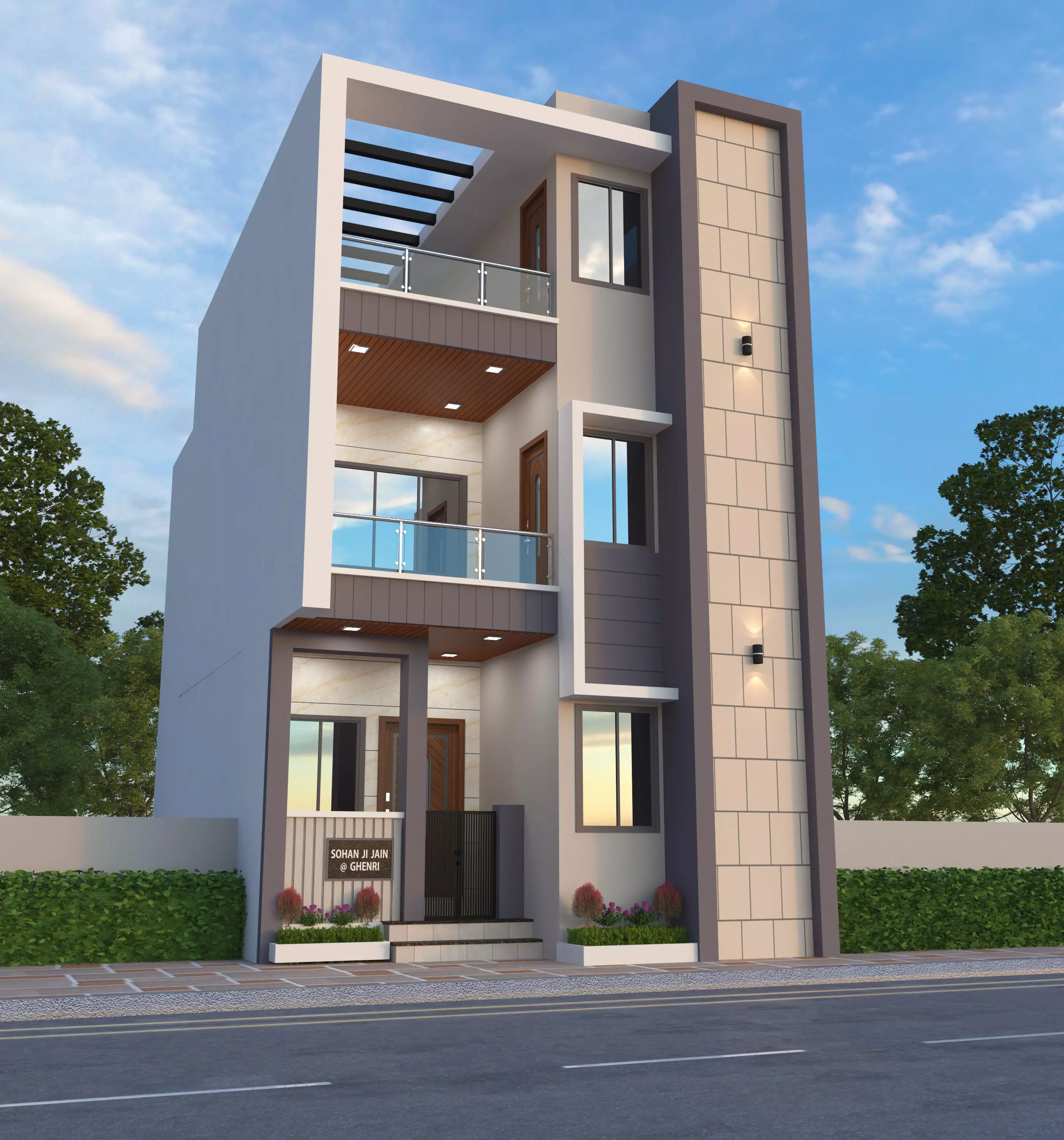 BUNGLOW 02  3D model_0