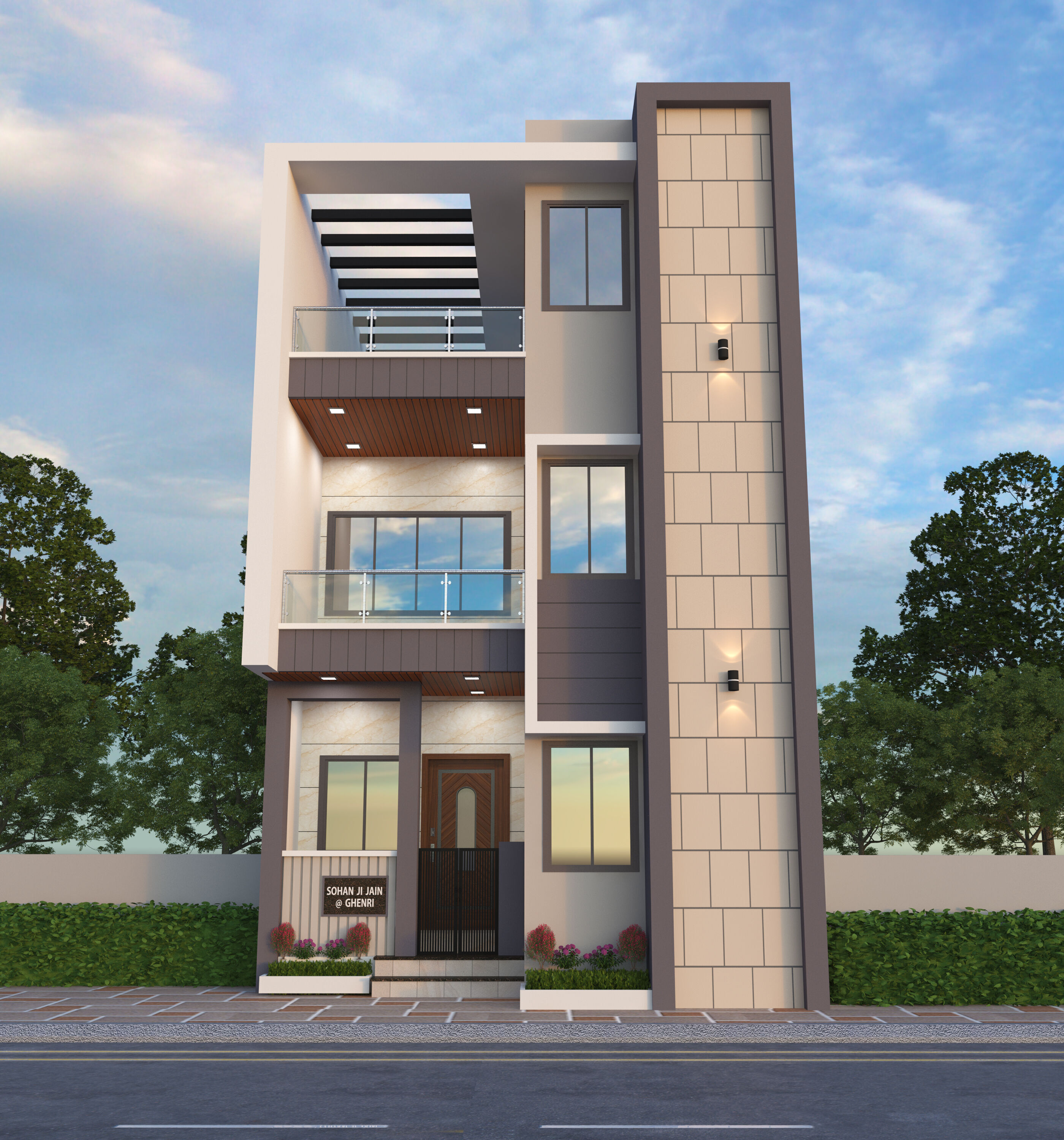 BUNGLOW 02  3D model_1