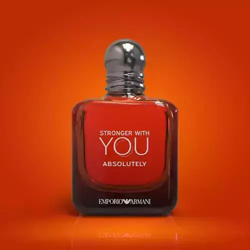 Strong with YOU by Emporio Armani 3d bottle  3D print model