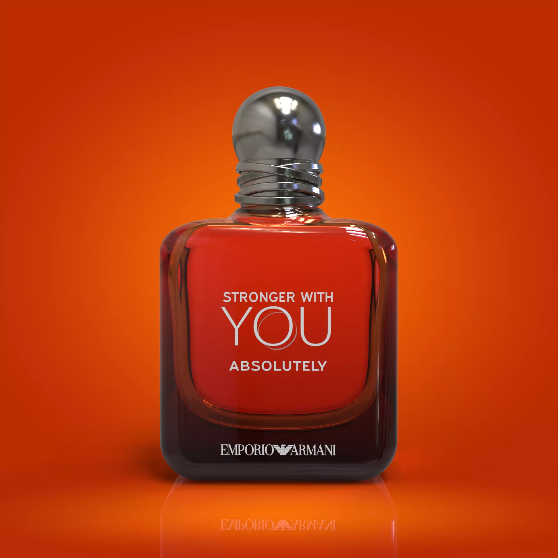 Strong with YOU by Emporio Armani 3d bottle  3D print model_0