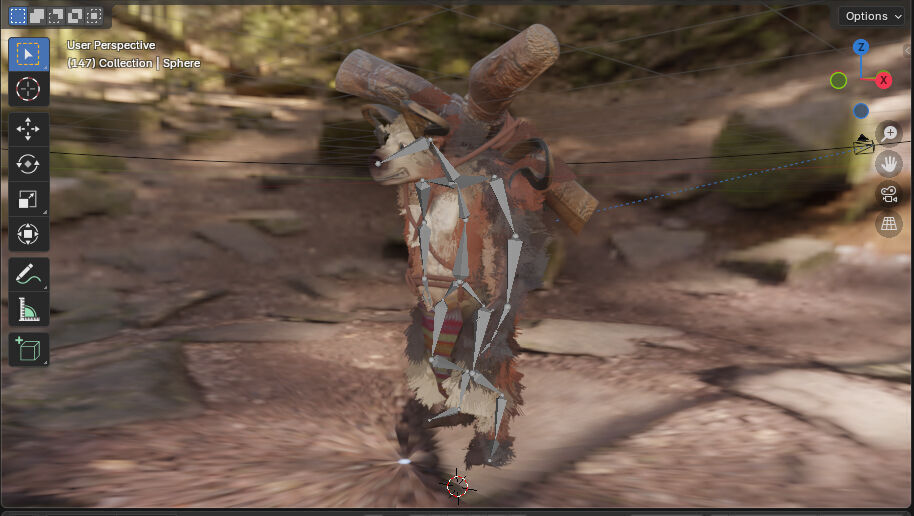 Minitor Tauren Creature  3D model_3