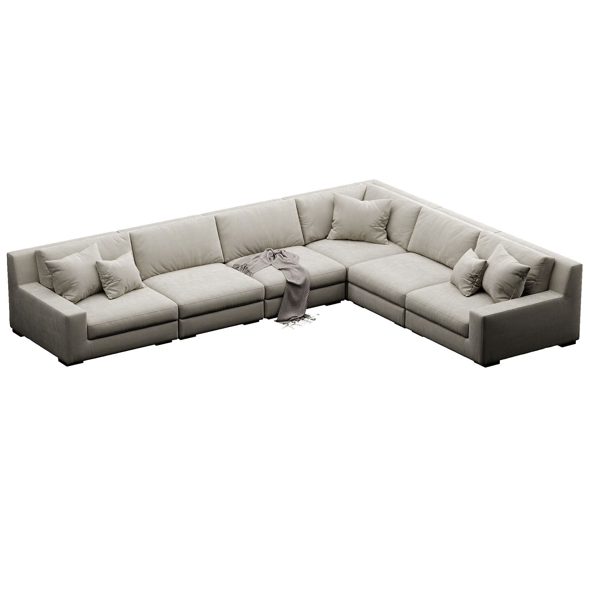 Restoration Hardware Modena 3D model_4