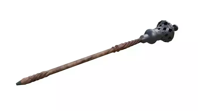 Fire Keeper Staff 3D model