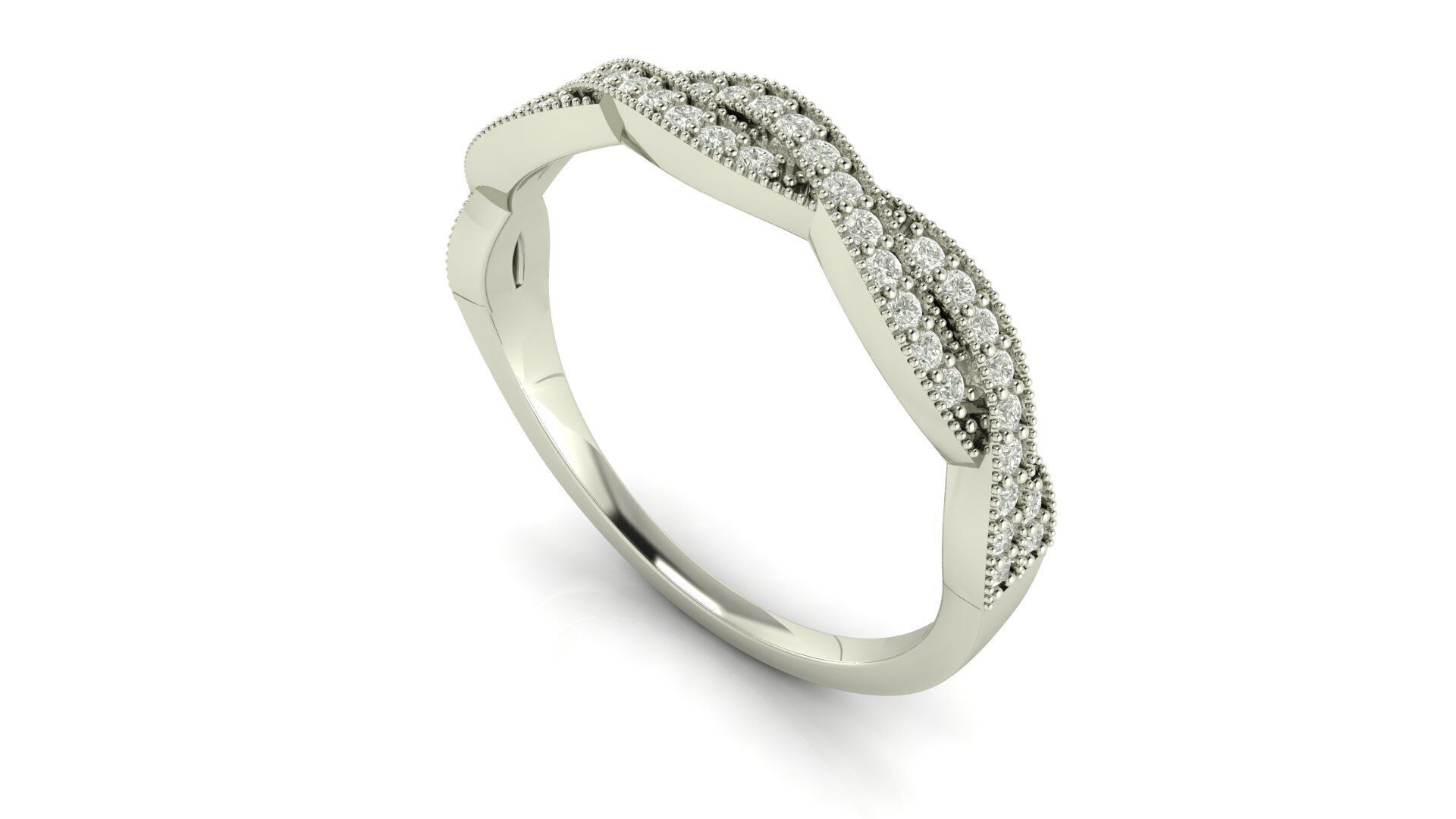 Ring 1055 double type 3D print model_14