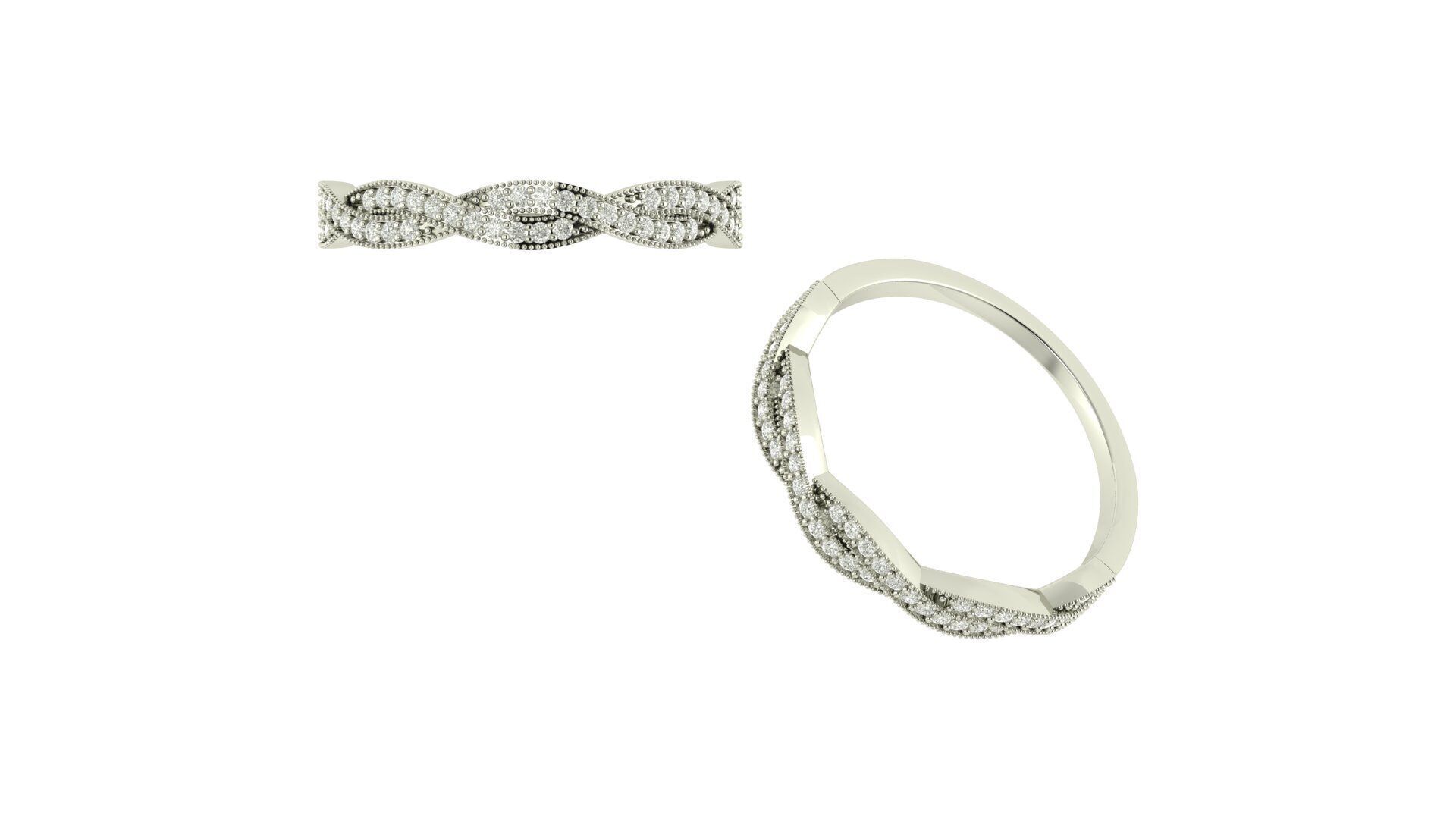 Ring 1055 double type 3D print model_18