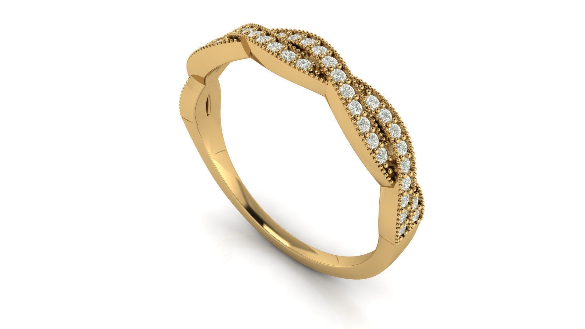 Ring 1055 double type 3D print model_13