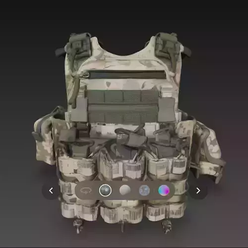 Military armor 3d model
