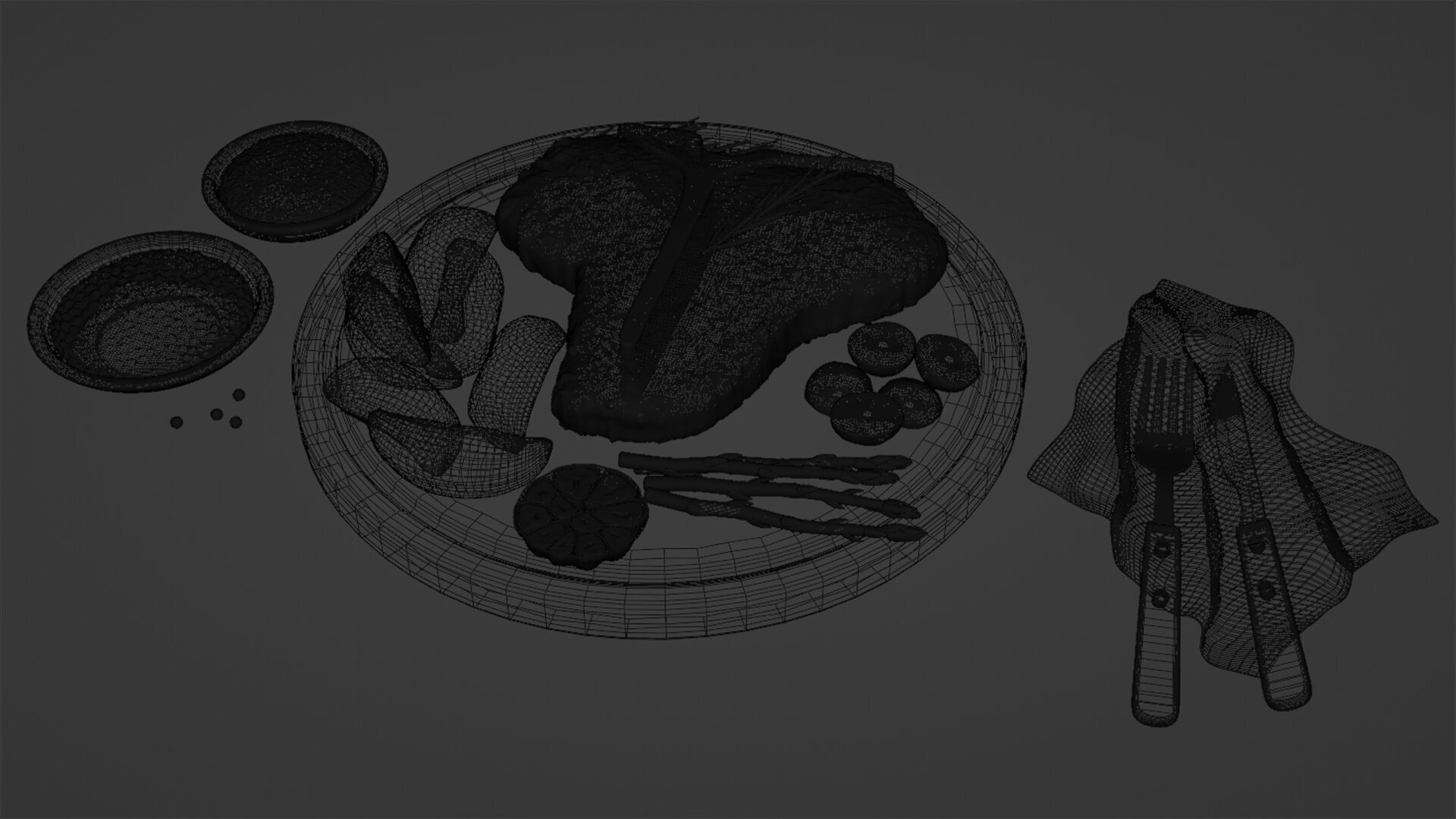 T-Bone Steak 001 3D model_14