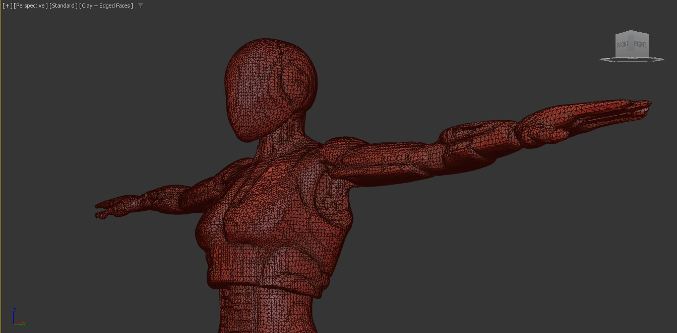 Female Robot 3D Model Free Download Free low-poly 3D model_5