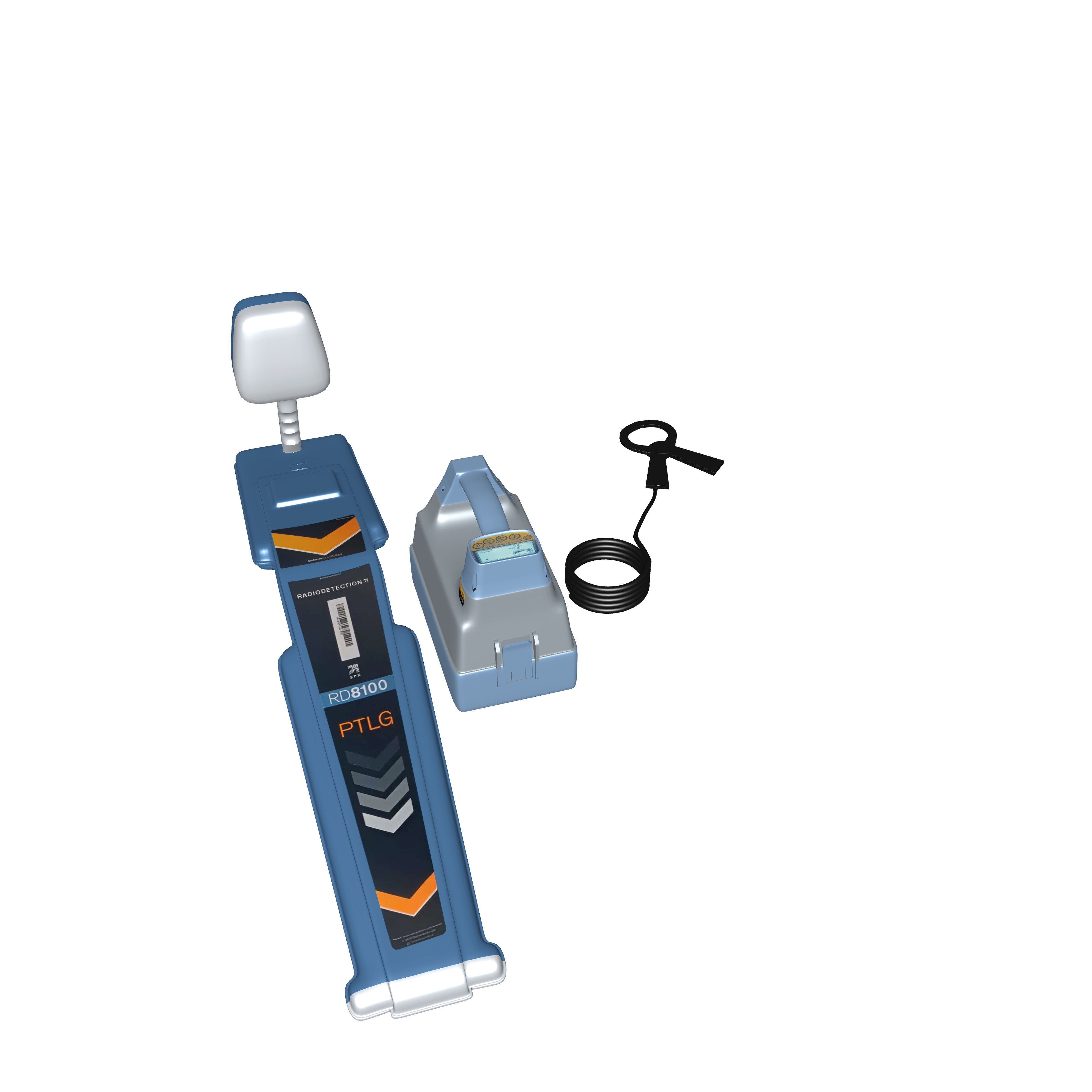 RouteTracer Receiver Rd8100 Low-poly 3D model_1