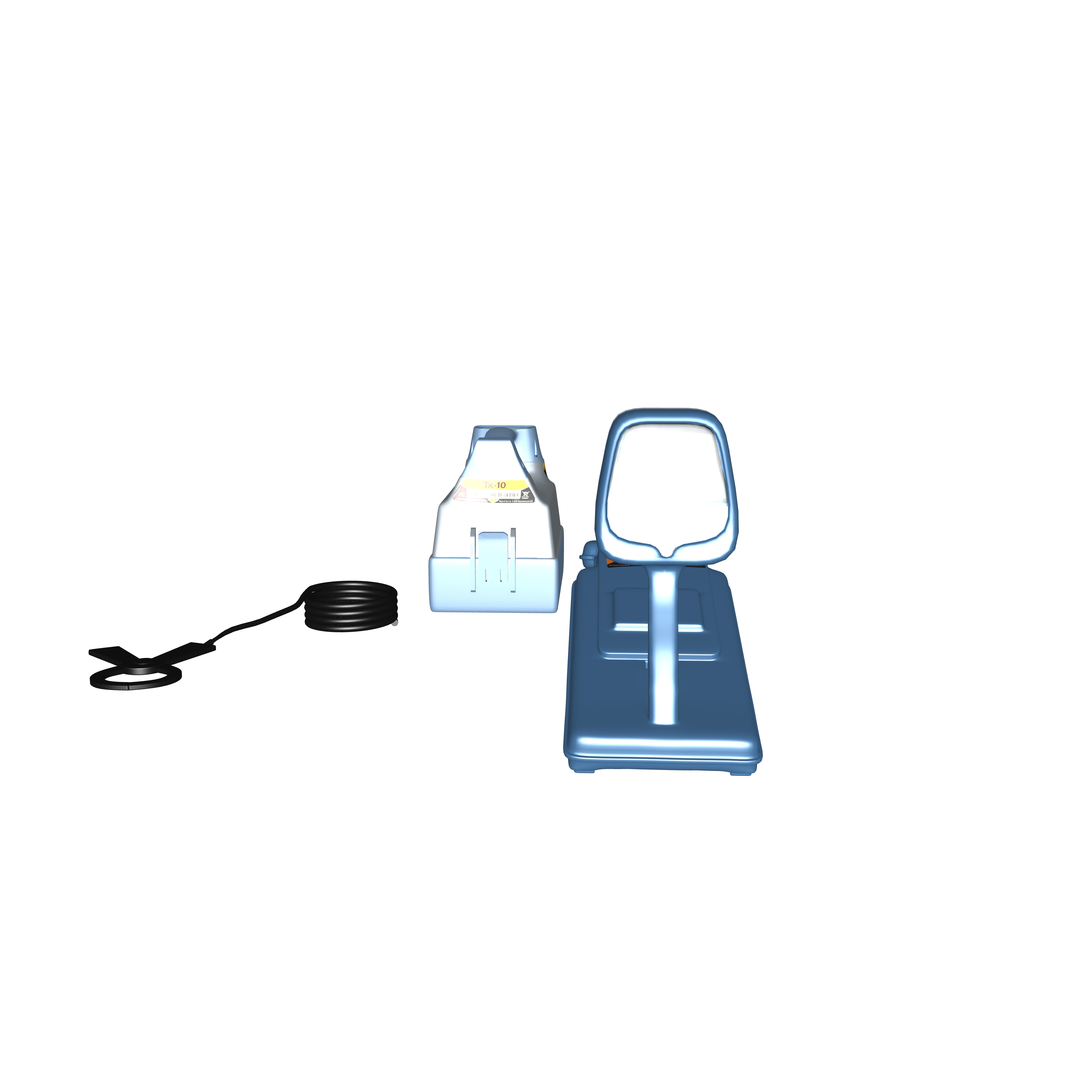 RouteTracer Receiver Rd8100 Low-poly 3D model_5