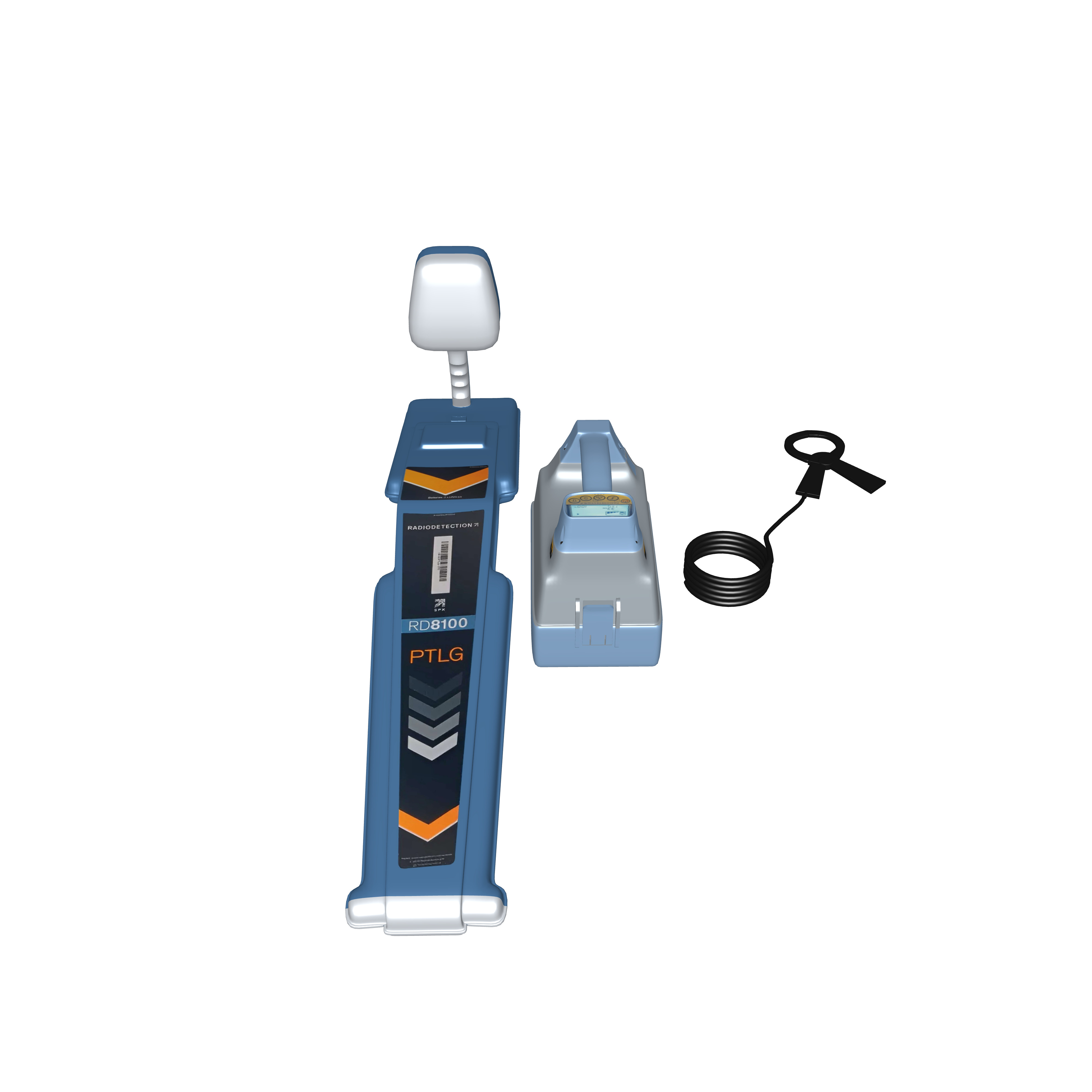 RouteTracer Receiver Rd8100 Low-poly 3D model_3