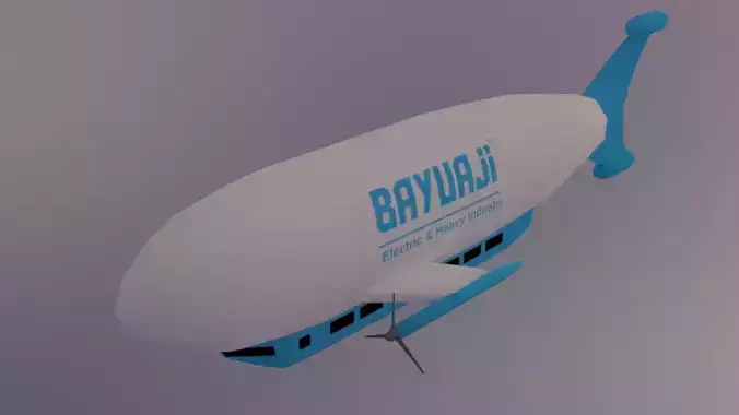 Electric Propeler Airship