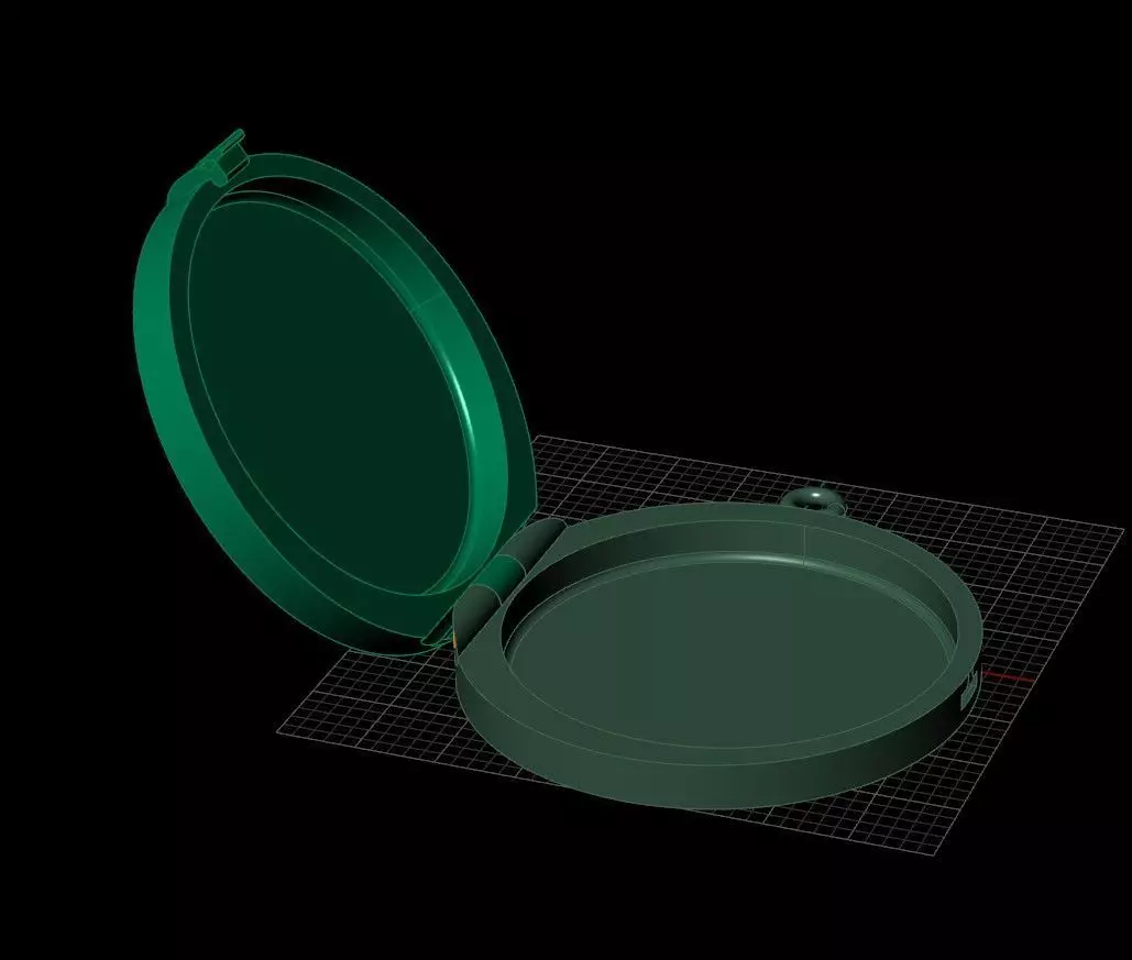 Medallion 3D print model_0