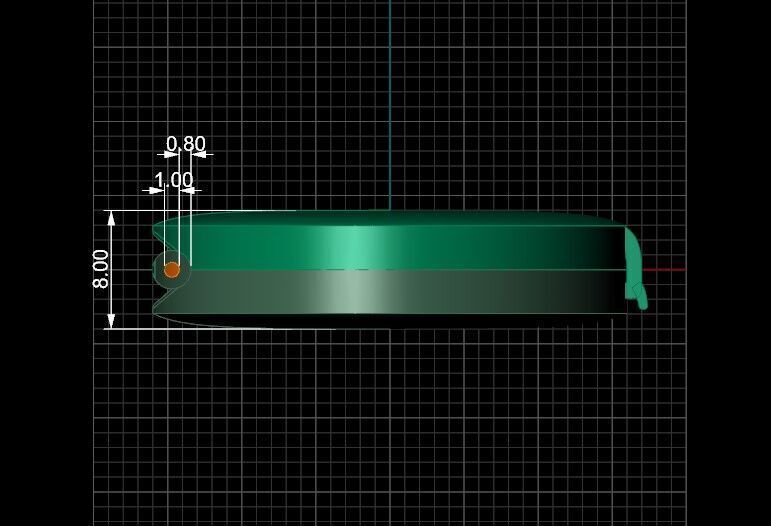 Medallion 3D print model_2