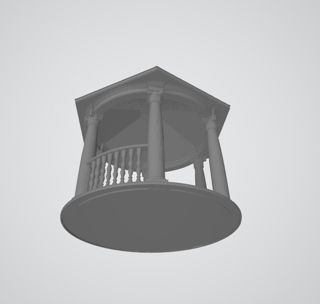 pavilion 3D print model_4