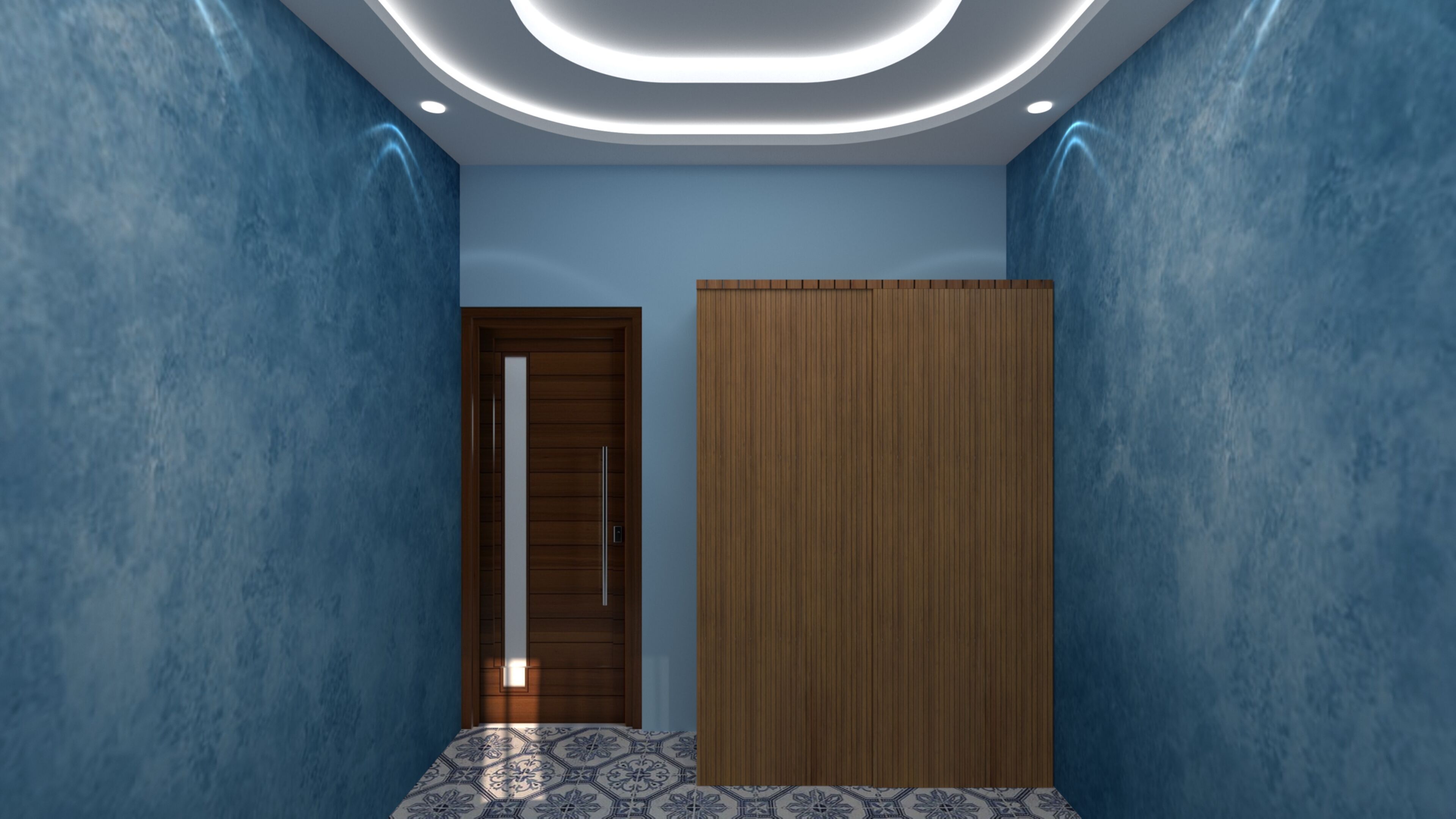 Bedroom 10 x12 Feet BR2 3D model_2