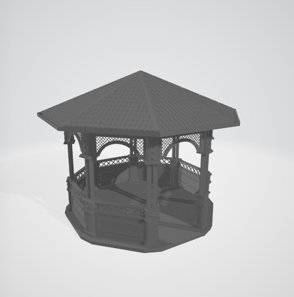 pavilion 3D print model_1