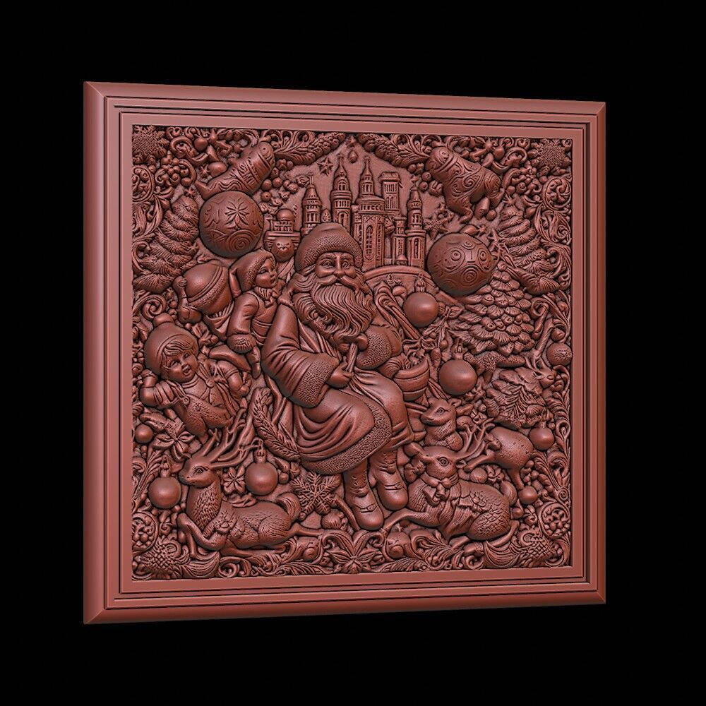 3d printable Christmas for ornament 3D print model 3D print model_1