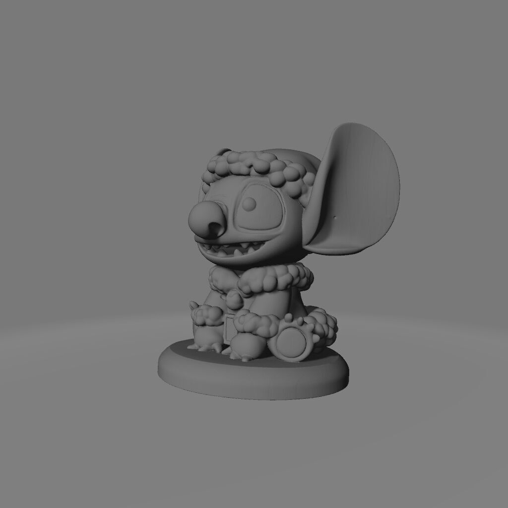 Santa Stitch 3D print model_3