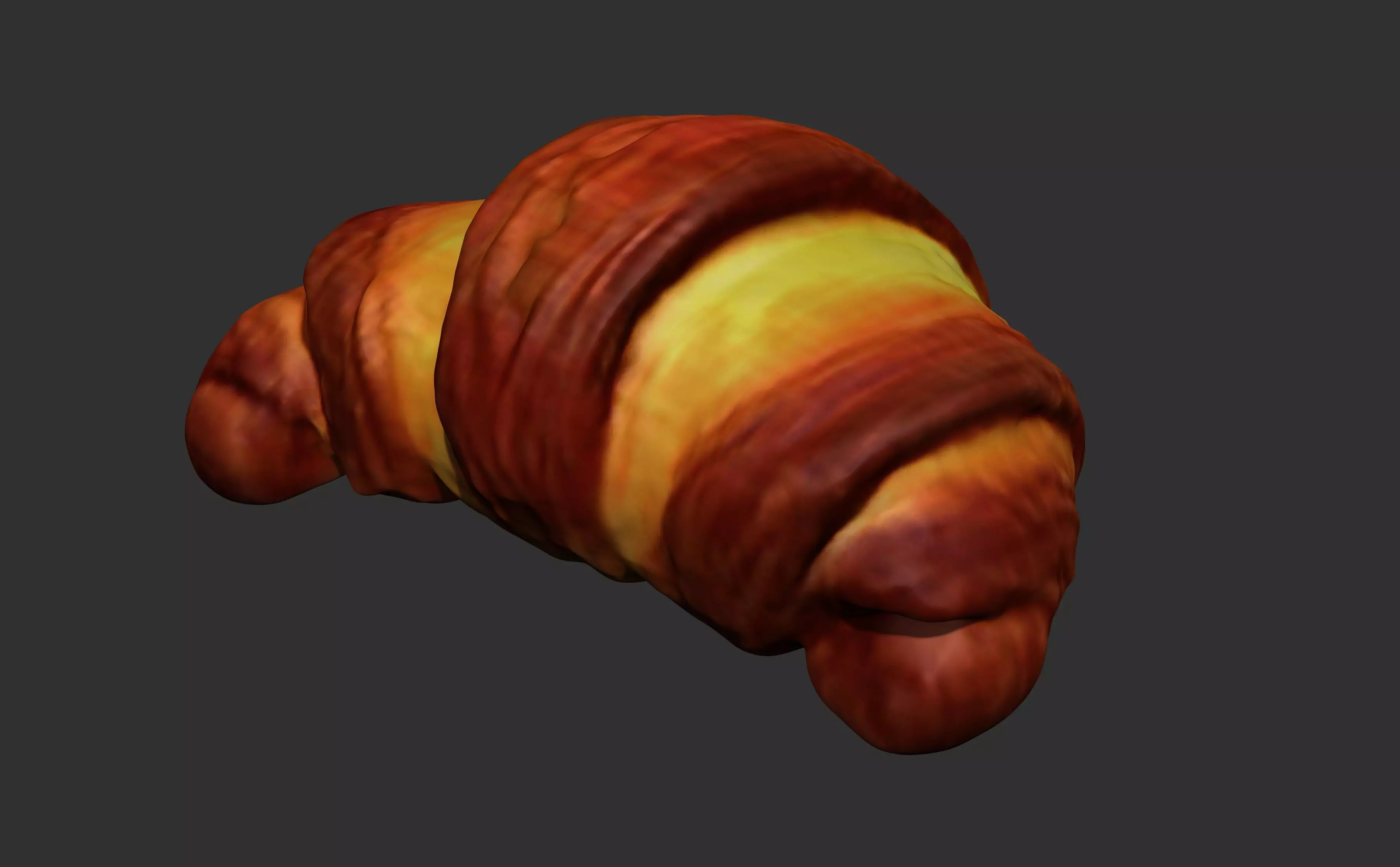 croissant Free 3D model