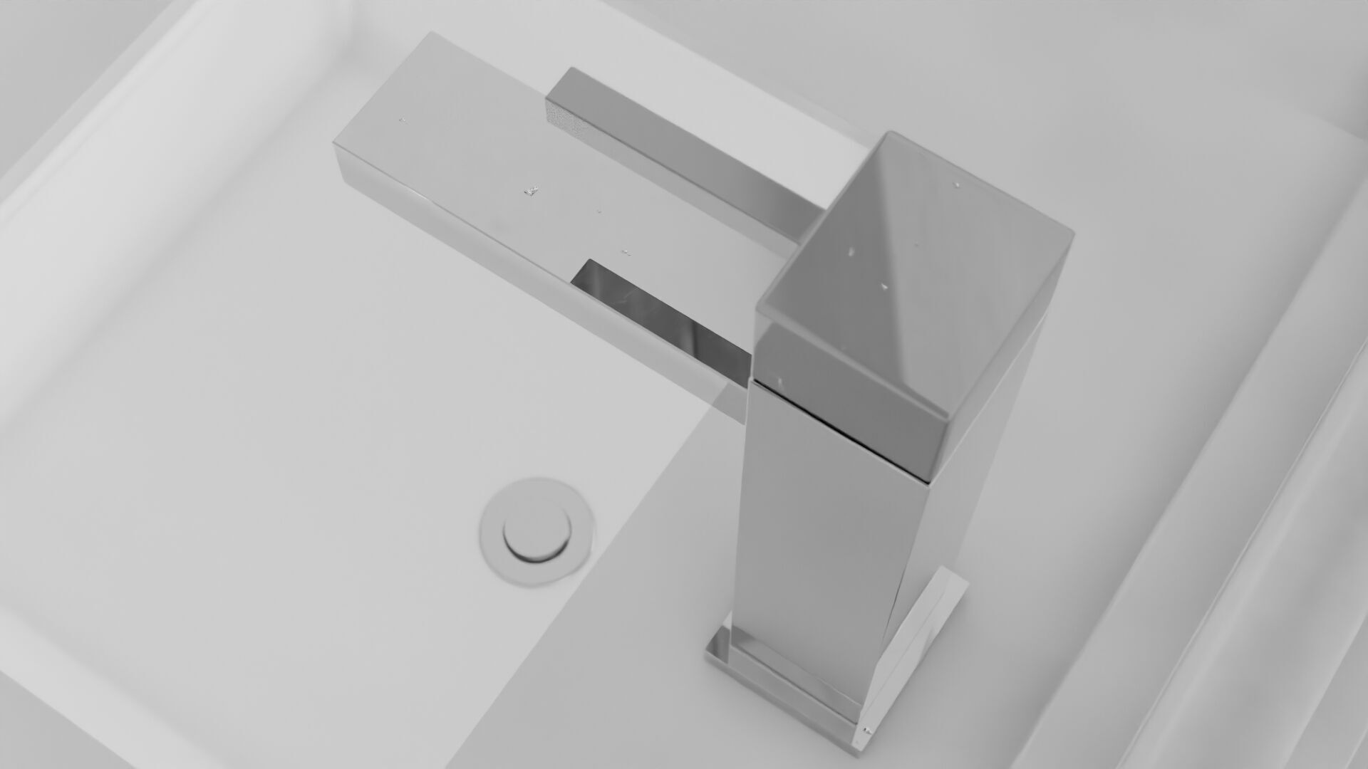 House water tap 3D model_2