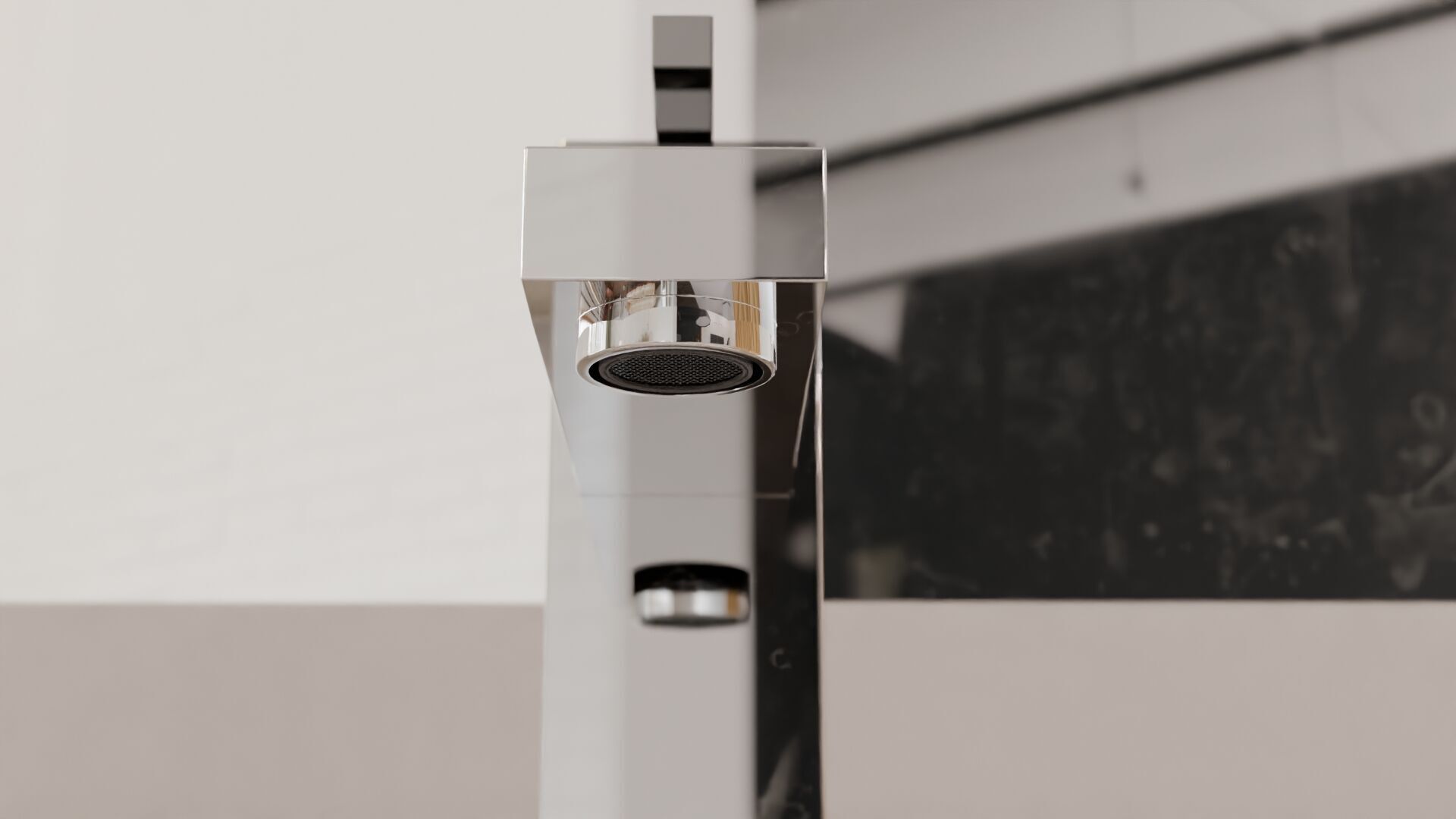 House water tap 3D model_1