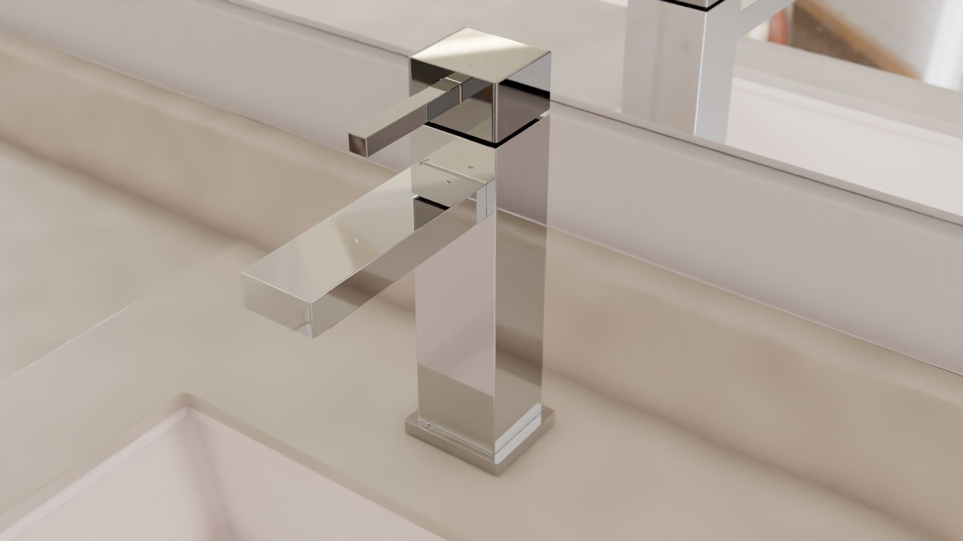 House water tap 3D model_3