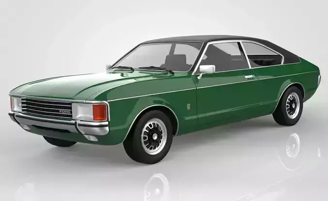 Granada Coupe Mk1 1972 -1974 3D model