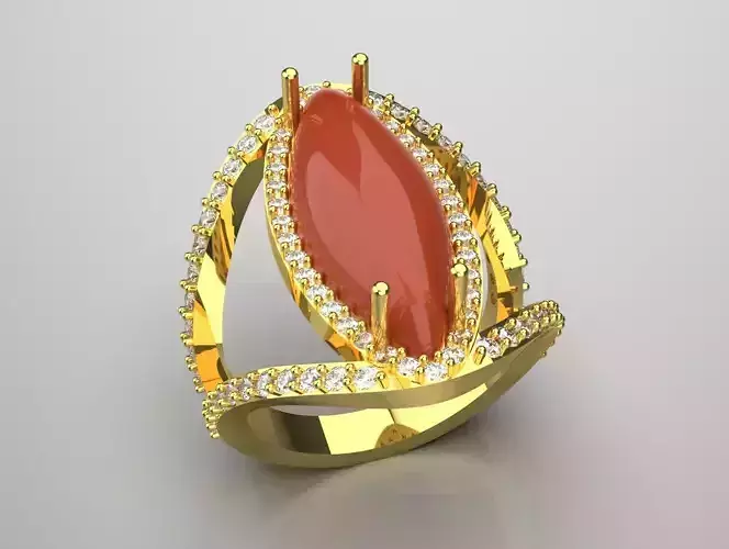 luxury woman jewelry ring jr00134