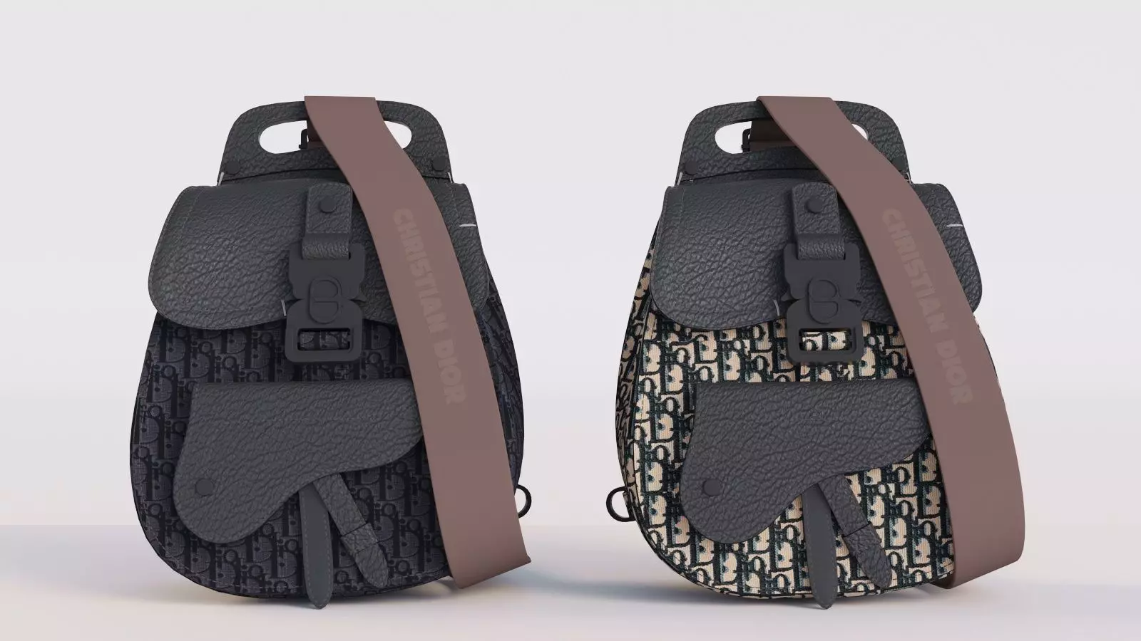 DIOR GALLOP SLING BAG 3D model