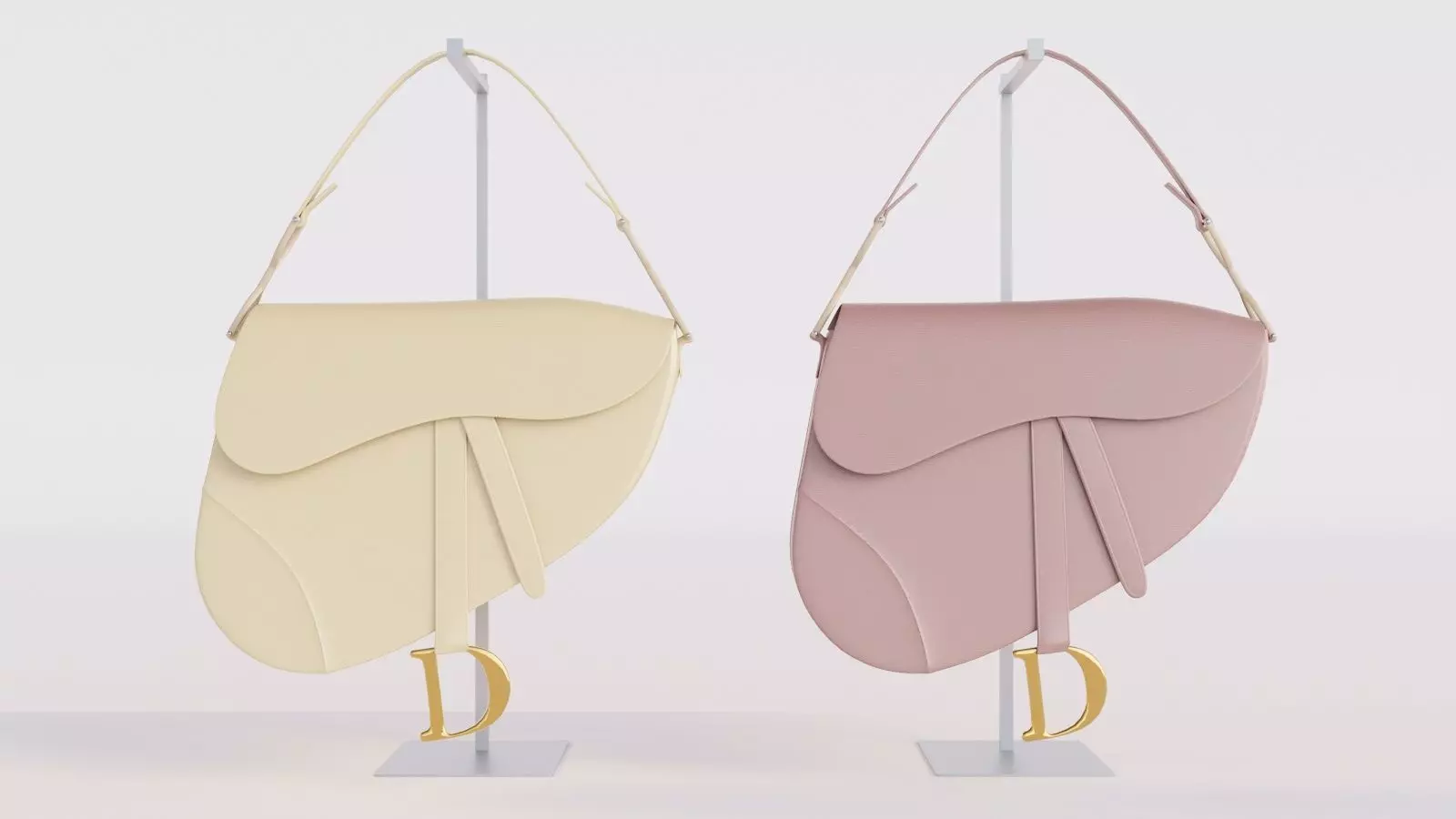 DIOR SADDLE LADY 3D model