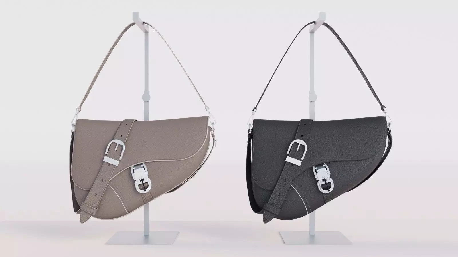 DIOR SADDLE MEN 3D model